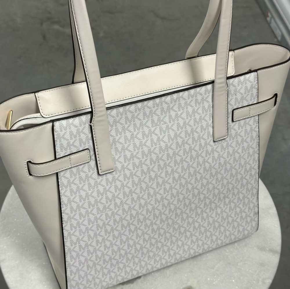 MICHAEL MICHAEL KORS CARMEN 35S2GNMT3B OPWHT MULTILG NS TOTE - Picture 3 of 6